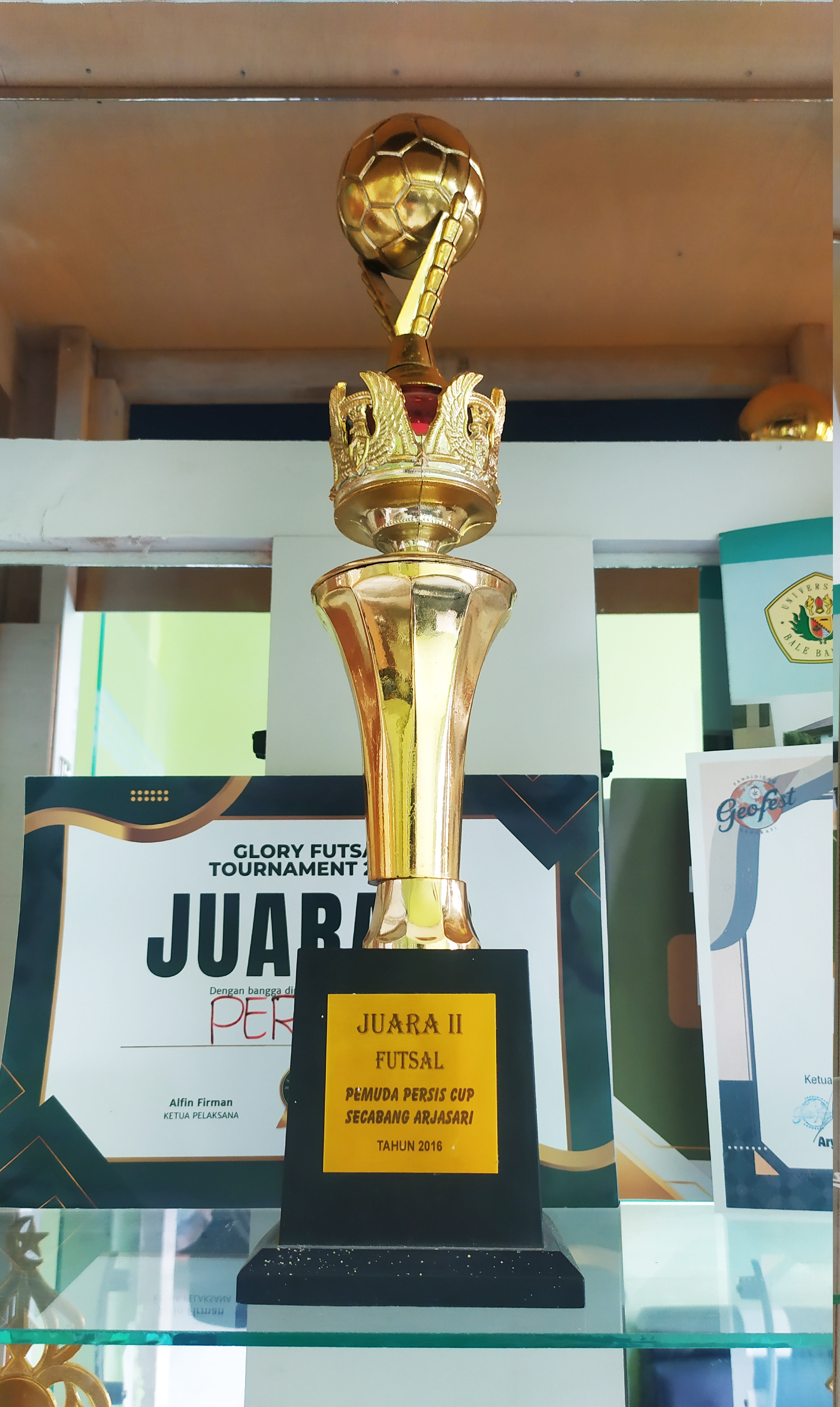 Juara 2 Futsal Cup Pemuda Arjasari